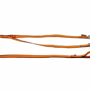 Non-stop Bungee Leash Double 2,8m