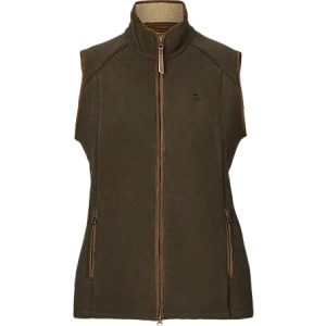 Harkila Sandhem Sherpavest Fleece Dame Willow Green