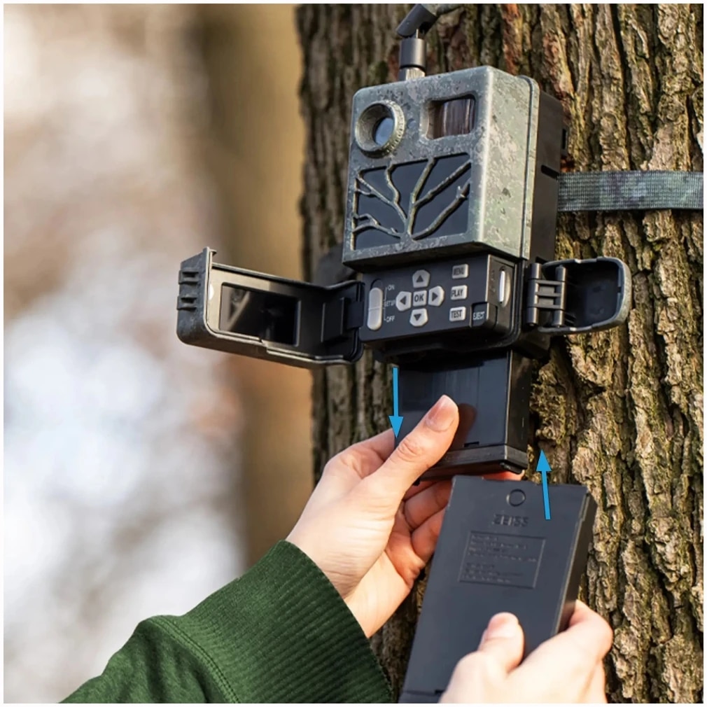 Zeiss Secacam 3 + Powerpack Viltkamera