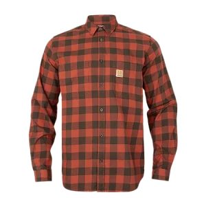 Harkila Scandinavian L/S Skjorte Autumn Orange Check
