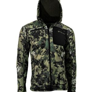 Thon Hoodie Svart Fade Green