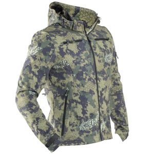 Bheil Skalljakke 3D Fade Green