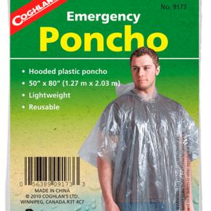 Poncho lettvekt Clear One size