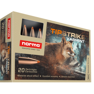 Norma Tipstrike 222 REM 3,6 g / 55 gr 20pk
