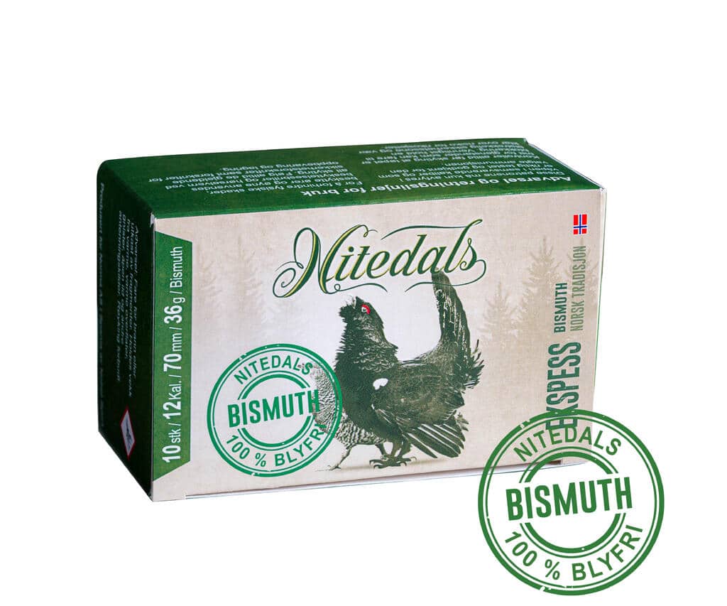 Nitedals Ekspress Bismuth 12/70 US2 36g 10pk