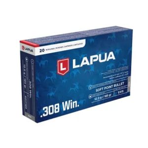 Lapua Mega 308 Win 12,0g / 185grs Softpoint 20pk