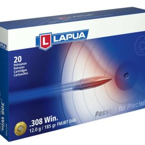 Lapua 308 Win 12,0g / 185grs D46 FMJBT 20pk