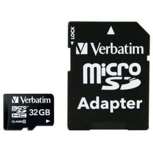 Verbatim Micro SD-kort m adapter 32GB