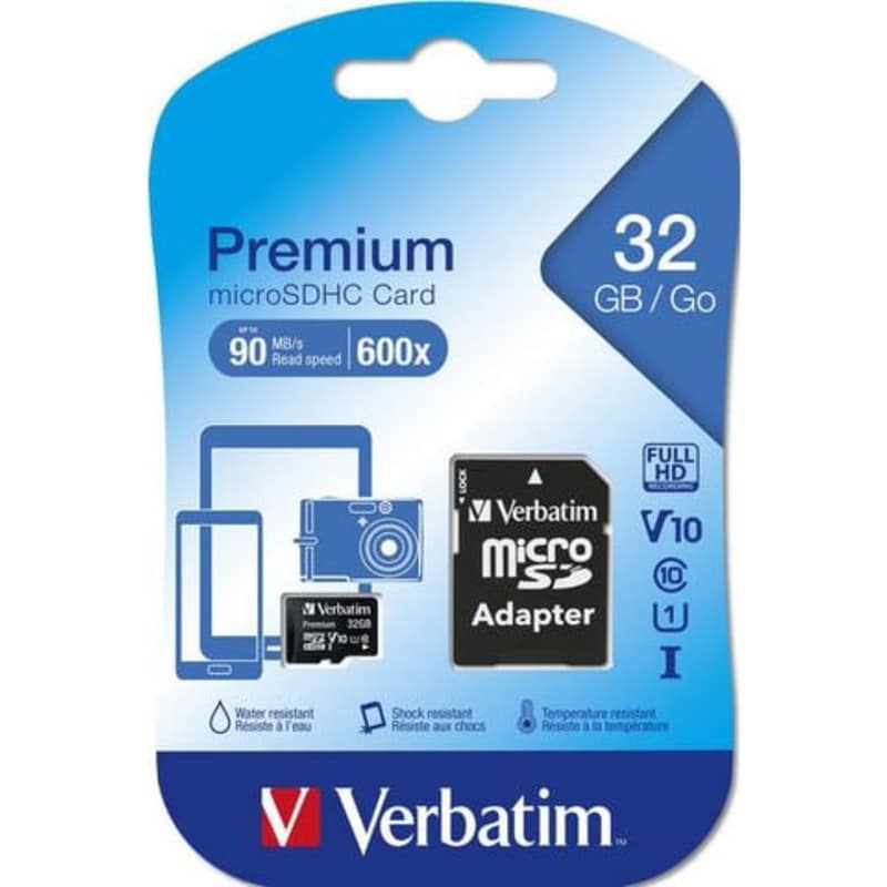 Verbatim Micro SD-kort m adapter 32GB - Image 4