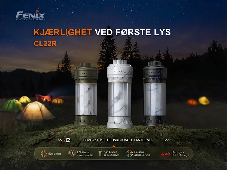 Fenix CL22R Campinglykt Grønn - Image 4