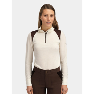 WoolLand Hilleknuten Half-zip Ulltrøye Dame
